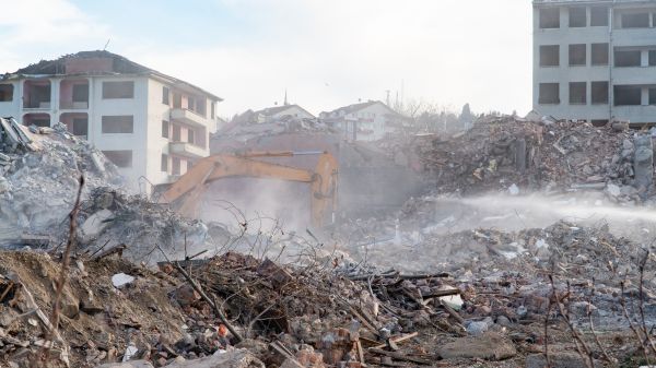 Apartment Demolition in Mandeville