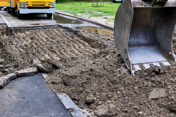 Blacktop Removal in Mandeville