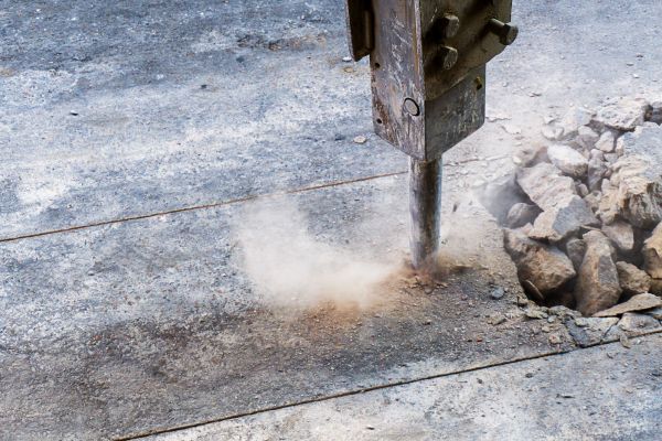 Concrete Patio Removal in Mandeville