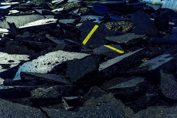 Asphalt Driveway Demolition in Mandeville