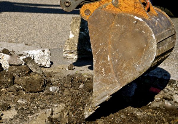 Cement Pad Demolition in Mandeville