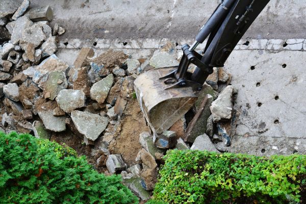 Concrete Pathway Removal in Mandeville