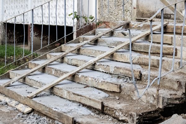 Staircase Demolition in Mandeville